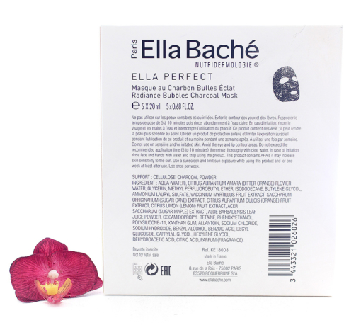 KE18008-510x459 Ella Bache Ella Perfect - Radiance Bubbles Charcoal Mask 5x20ml