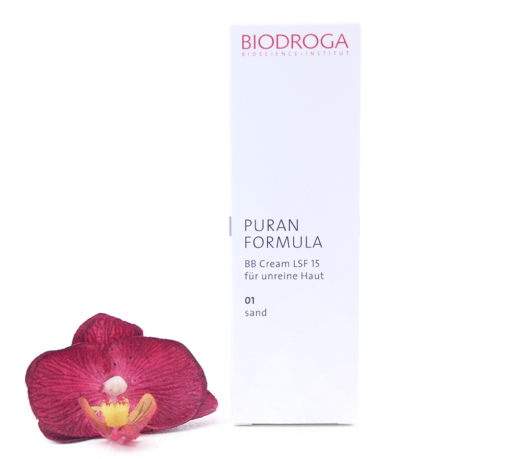 43752-510x459 Biodroga Puran Formula - BB Cream SPF15 For Impure Skin 01 Sand Touch 40ml