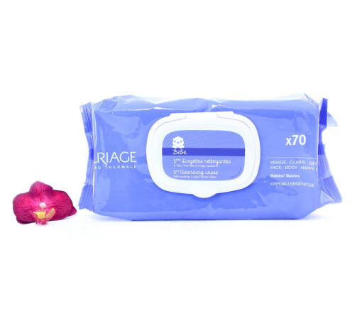 3661434005749-510x459 Uriage Bébé - 1st Cleansing Wipes 70 Wipes