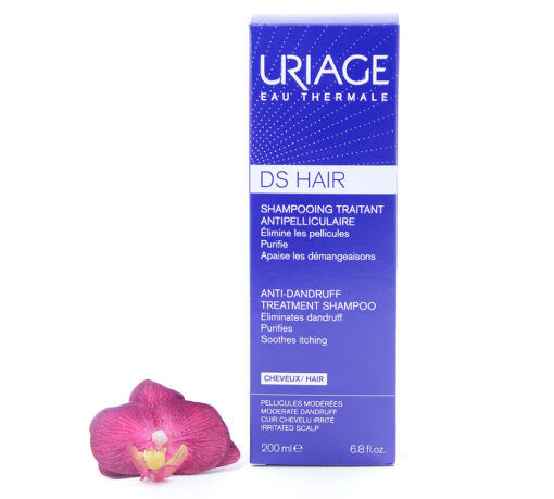 3661434007415-510x459 Uriage DS Hair - Anti-Dandruff Treatment Shampoo 200ml