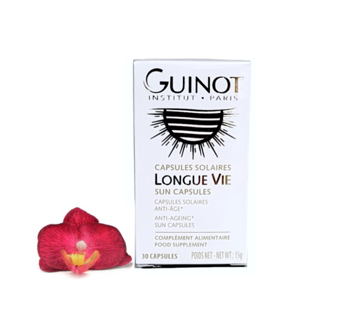 Guinot-Longue-Vie-Anti-Aging-Sun-Capsules-30pcs-15g-510x459 Guinot Longue Vie Anti Aging Sun Capsules 30pcs 15g